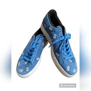 Puma x Sesame Street Cookie Monster Blue Eyeballs Limited Edition size 39